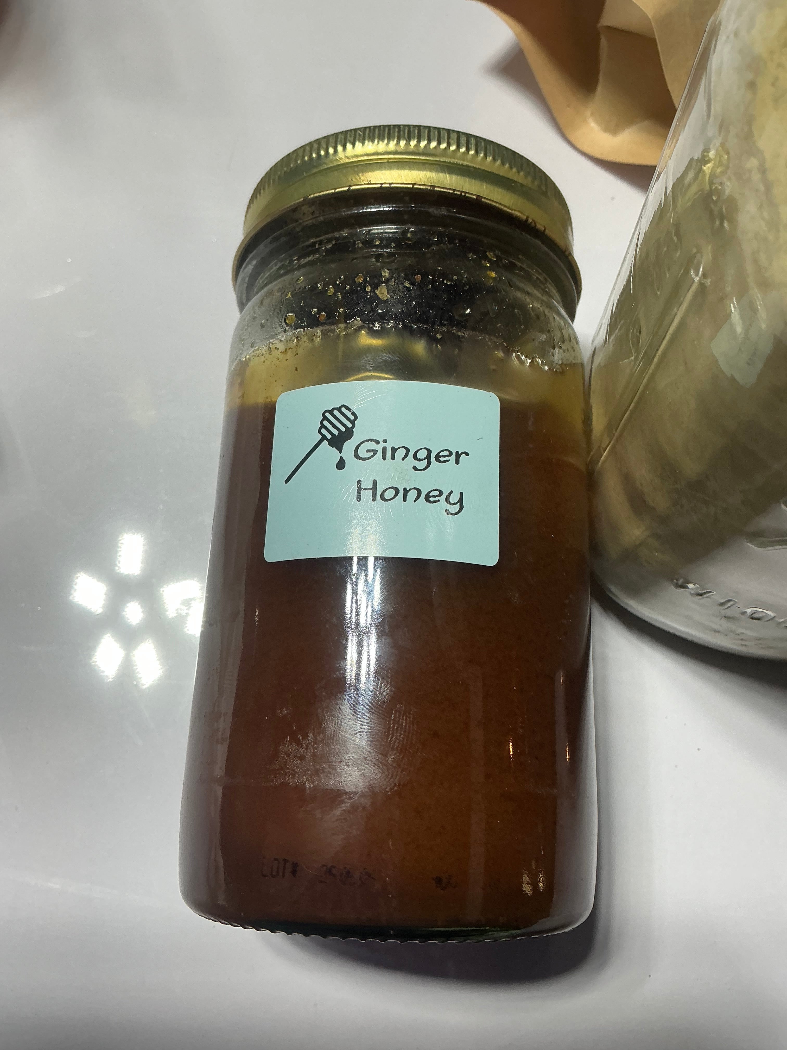Ginger honey